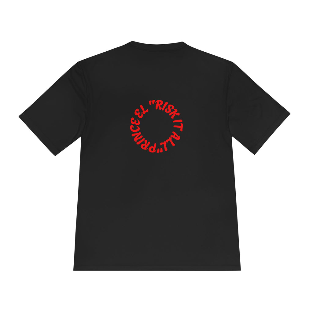 PRINCE EL "RISK IT ALL" Moisture‑Wicking Tee