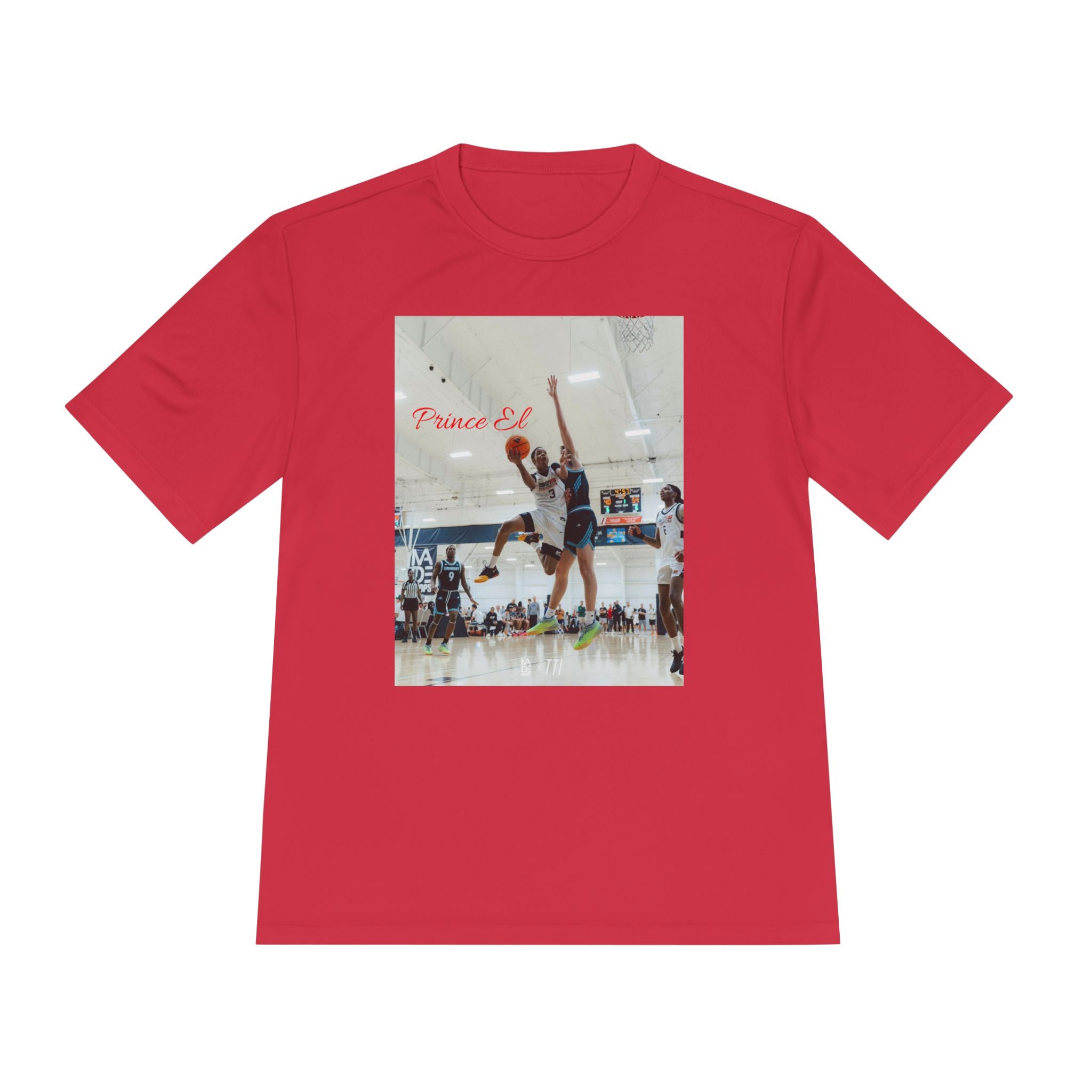PRINCE EL "RISK IT ALL" Moisture‑Wicking Tee