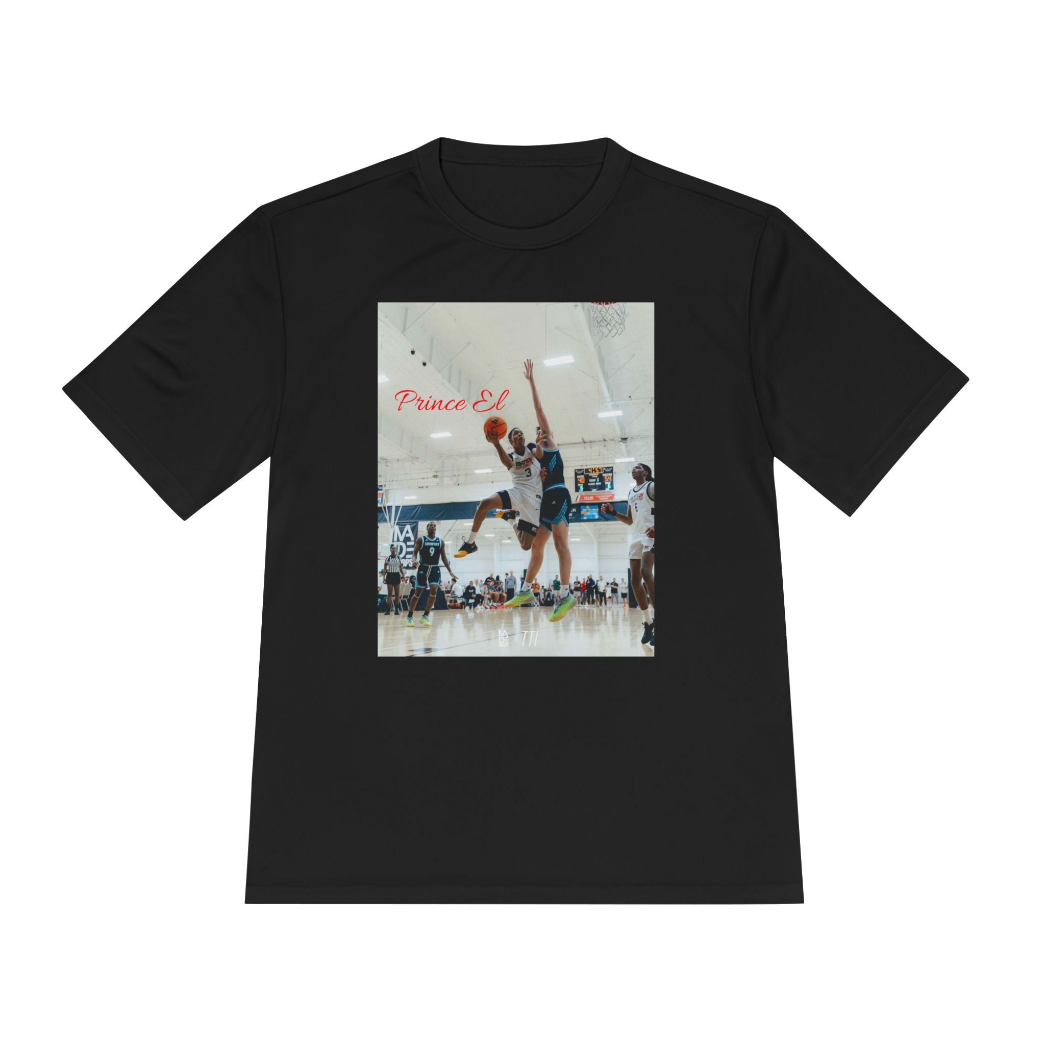 PRINCE EL "RISK IT ALL" Moisture‑Wicking Tee