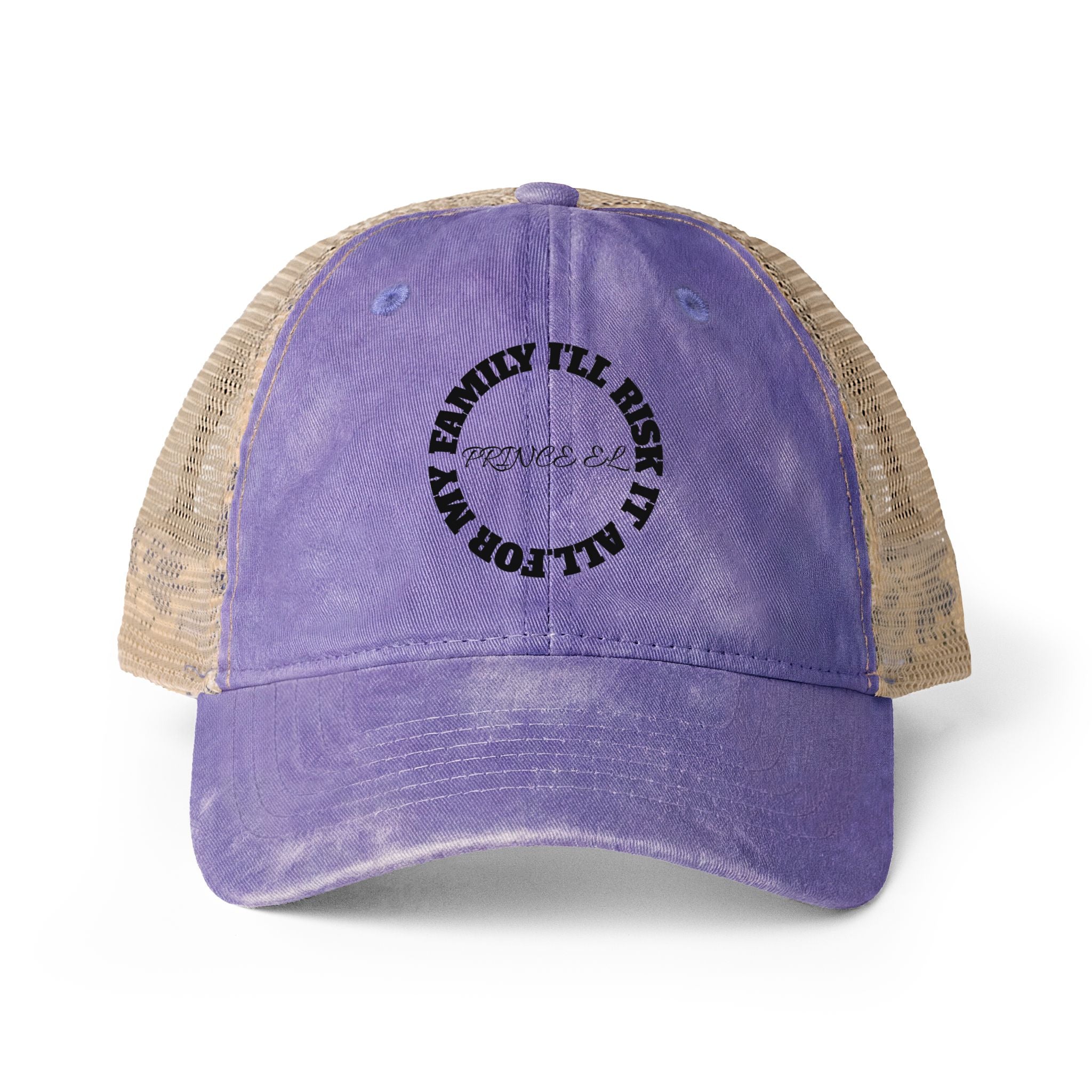 PRINCE EL "RISK IT ALL" Women's Washed Mesh-Back Cap