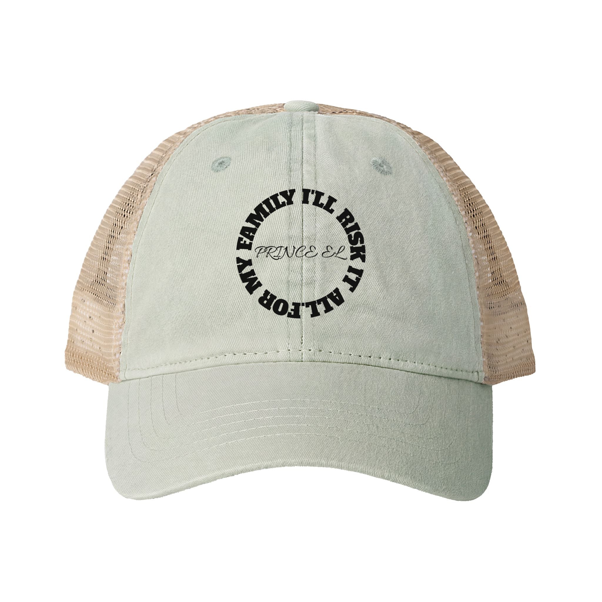 PRINCE EL "RISK IT ALL" Women's Washed Mesh-Back Cap