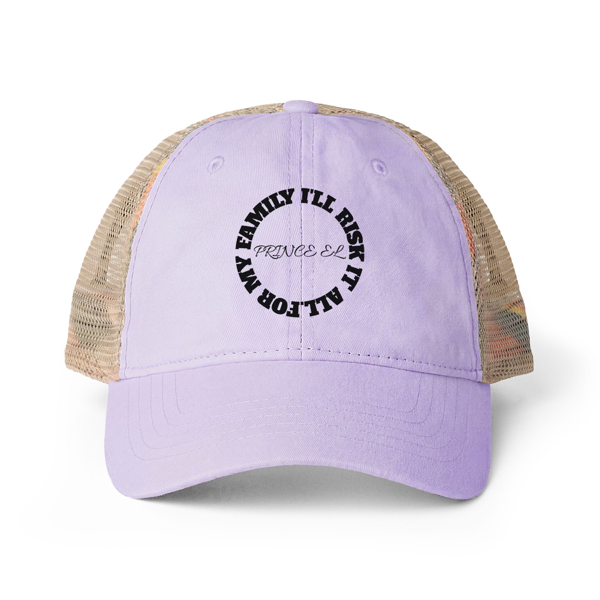 PRINCE EL "RISK IT ALL" Women's Washed Mesh-Back Cap