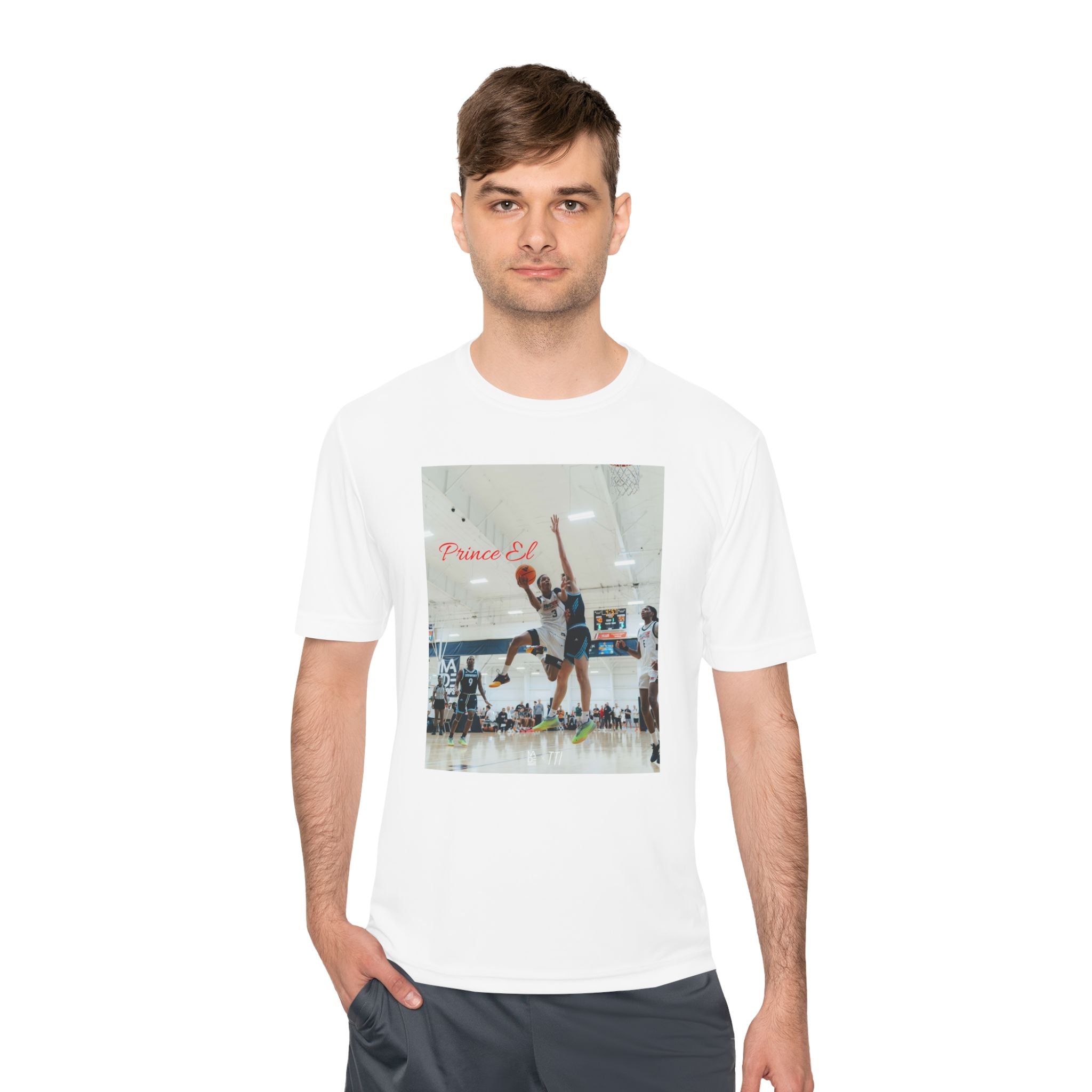 PRINCE EL "RISK IT ALL" Moisture‑Wicking Tee