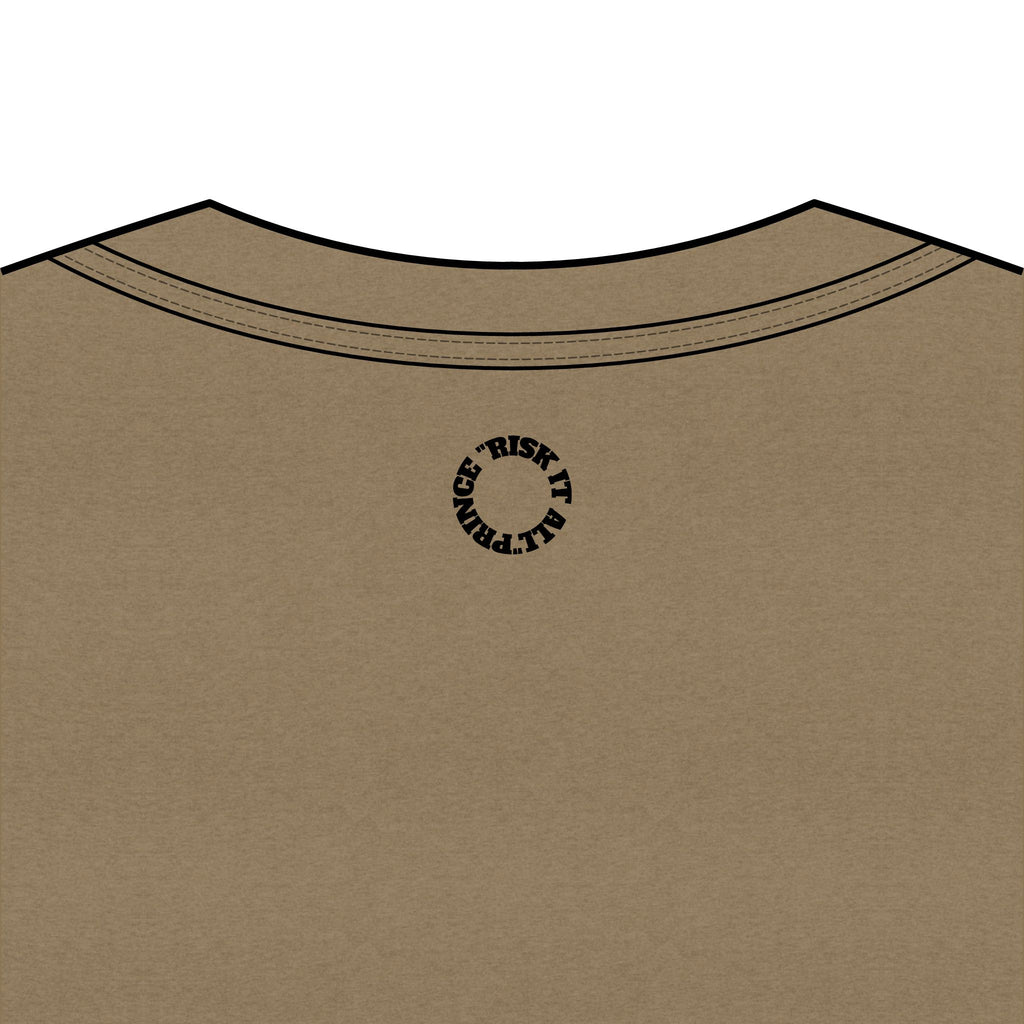 PRINCE EL "RISK IT ALL" Women’s Relaxed Heather CVC V-Neck Tee