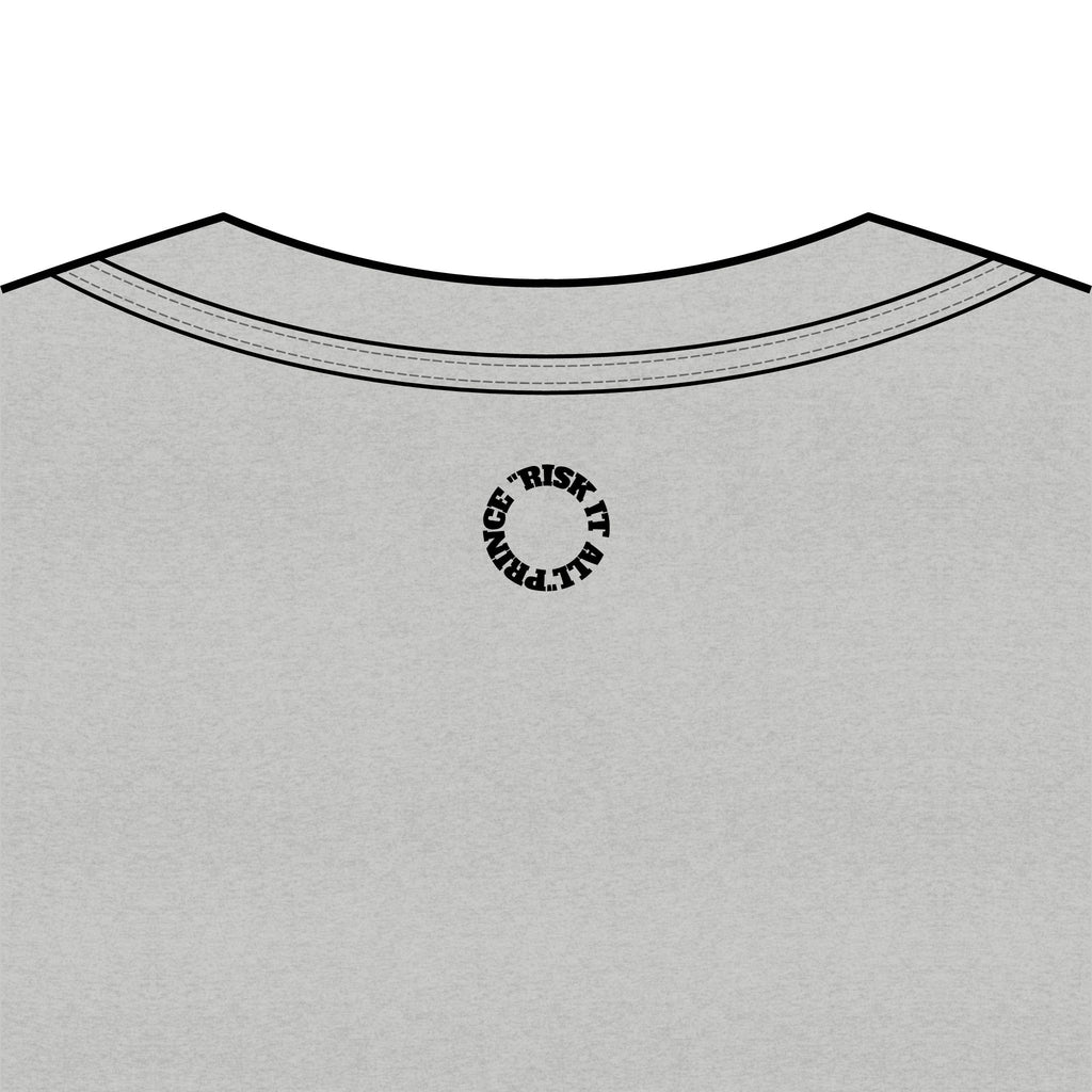 PRINCE EL "RISK IT ALL" Women’s Relaxed Heather CVC V-Neck Tee