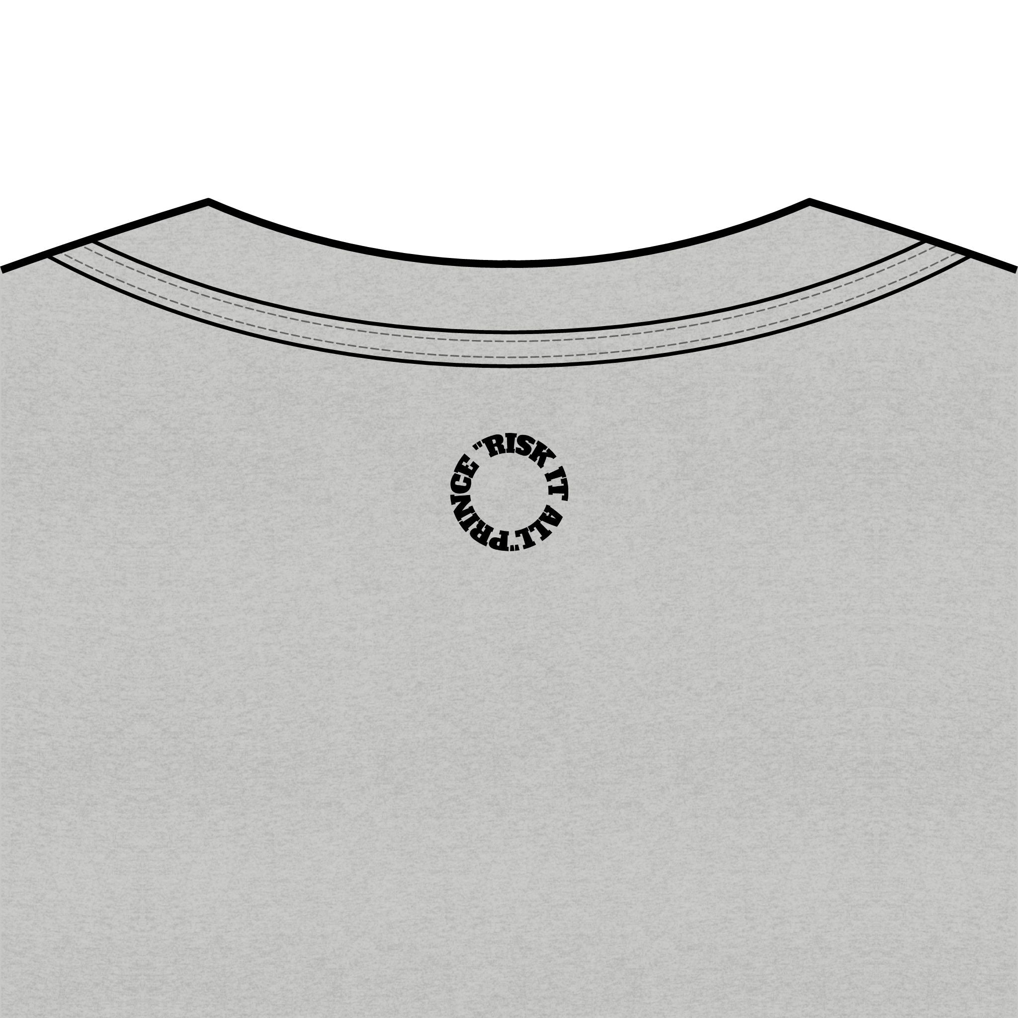 PRINCE EL "RISK IT ALL" Women’s Relaxed Heather CVC V-Neck Tee