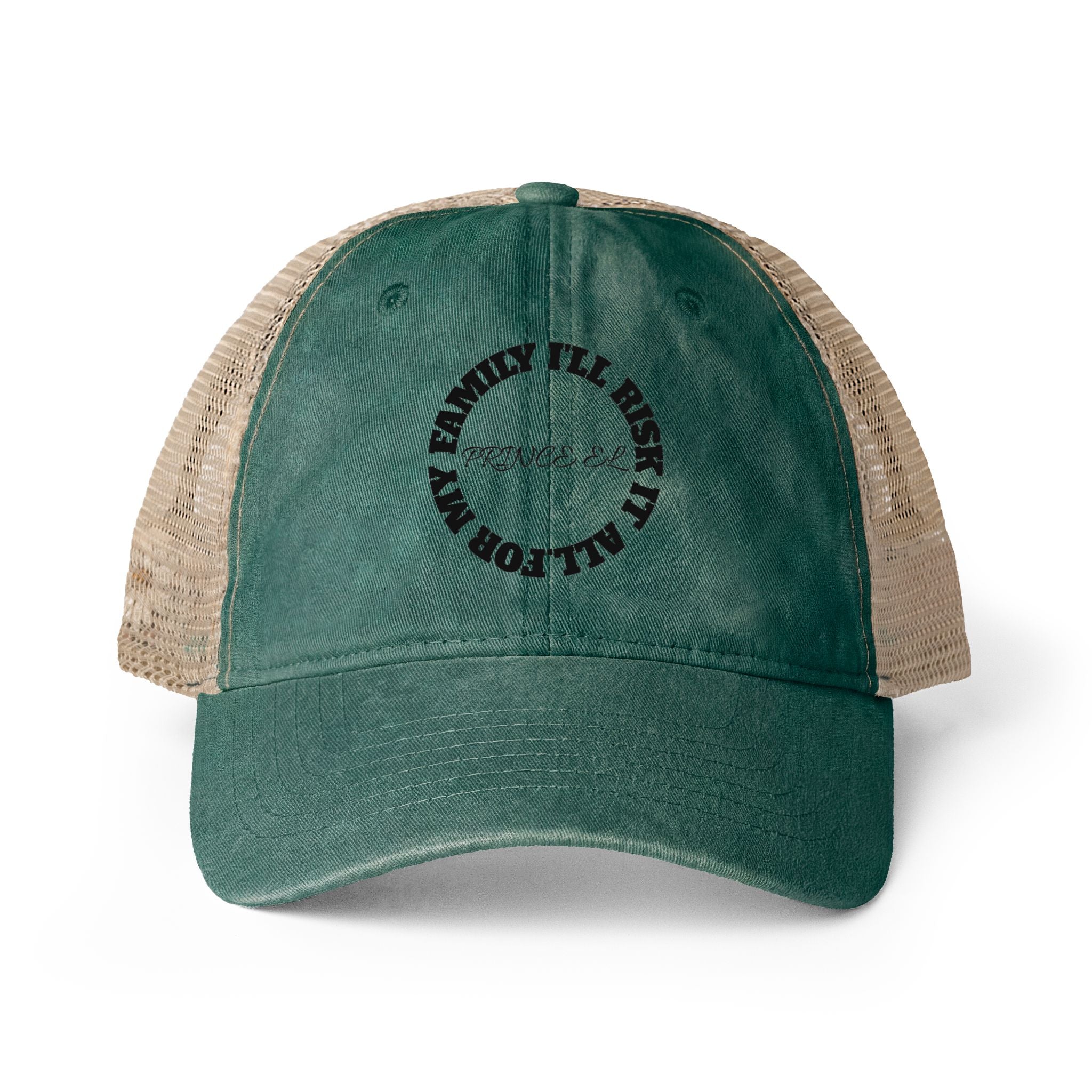 PRINCE EL "RISK IT ALL" Women's Washed Mesh-Back Cap