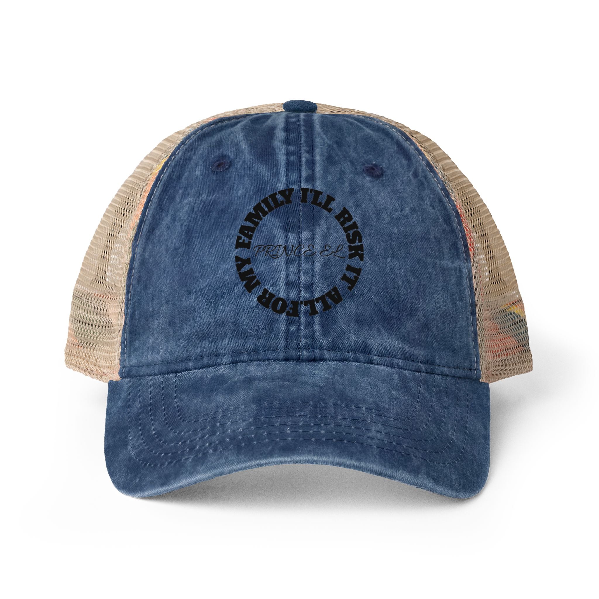 PRINCE EL "RISK IT ALL" Women's Washed Mesh-Back Cap