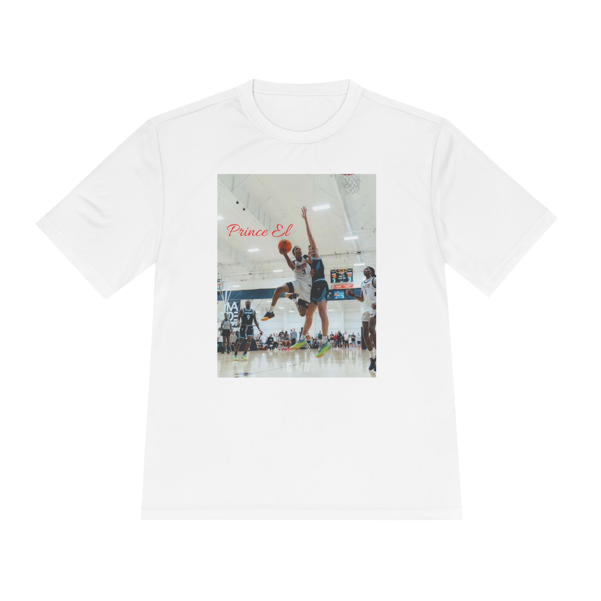 PRINCE EL "RISK IT ALL" Moisture‑Wicking Tee