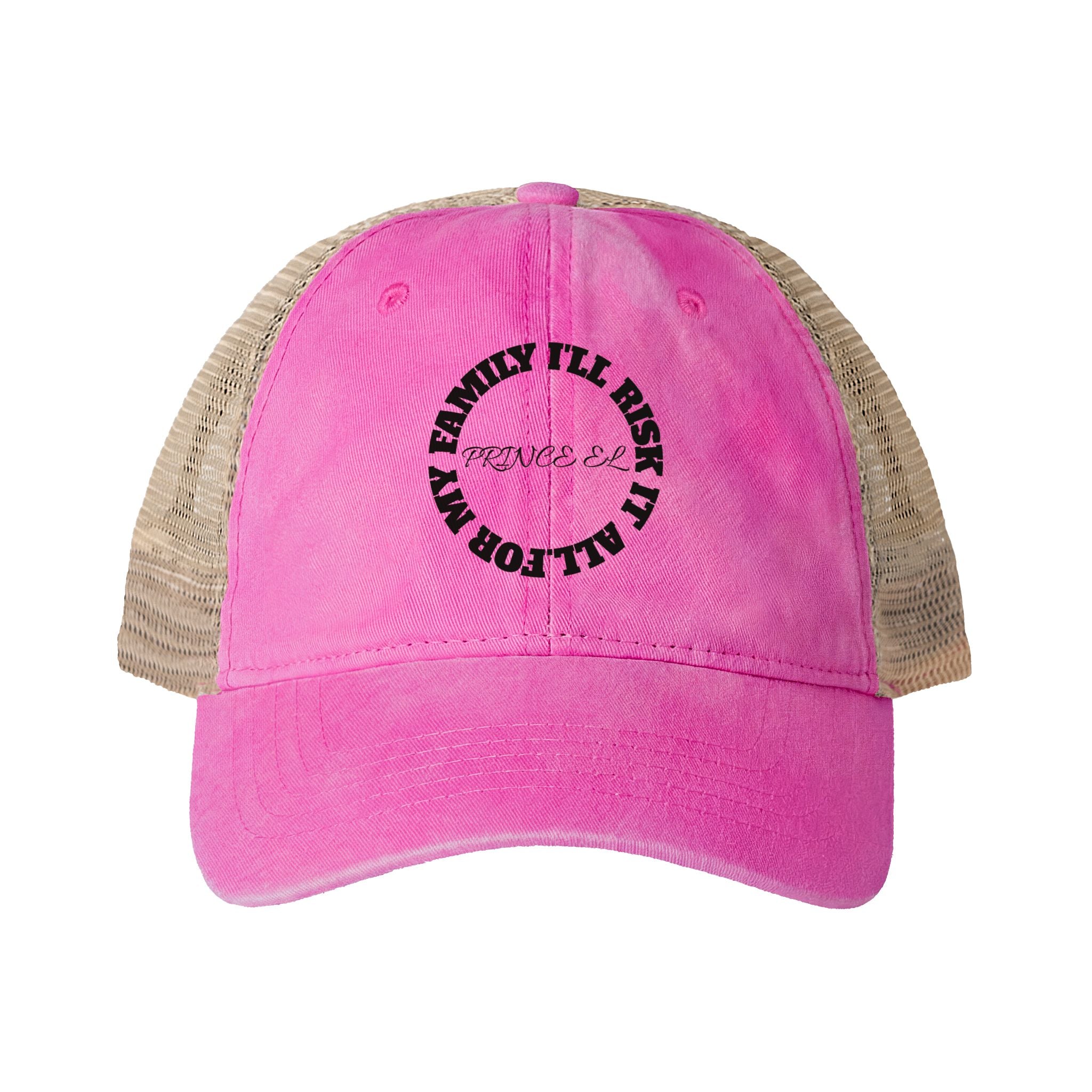 PRINCE EL "RISK IT ALL" Women's Washed Mesh-Back Cap
