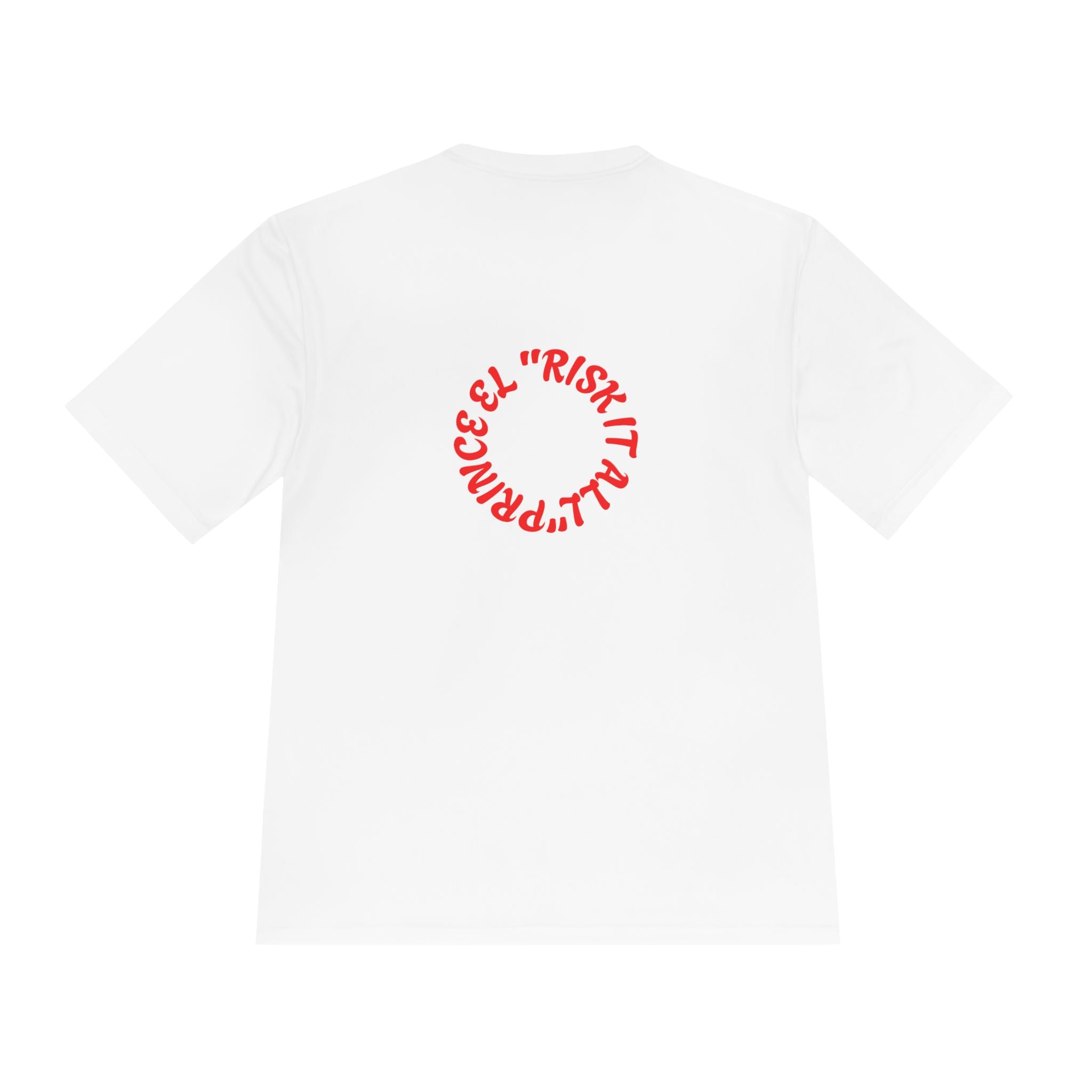 PRINCE EL "RISK IT ALL" Moisture‑Wicking Tee